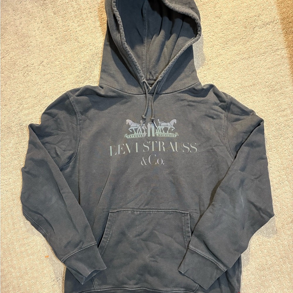 Levi's Charcoal Gray Hoodie